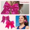 Rhinestone Cheer Bows for Cheerleaders Cheerleading Bows Glitter Bow Hair
