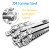 Metal Cable Zip Ties 30PCS 40 Inch Extra Long Heavy
