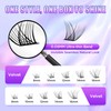 Elitefe Lash Extension Kit DIY Lash Clusters Kit Eyelash Extensions