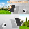OuOudoit Ring Camera Solar Panel, Compatible with Ring Stick Up
