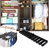 Belt Holder Tie Holder with 10 Slots for Ties and