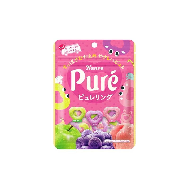 Kanro Puree Ring, 2.3 oz (63 g) x 6 Packs