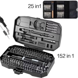컴퓨터 수리 키트 정밀 드라이버 세트 노트북 도구 키트 152/25 in 1 T5 T6 Torx [152 in 1 blue] Computer Repair Kit Precision Driver Set Laptop Tool Kit 152/25 in 1 T5 T6 Torx [152 in 1 blue]