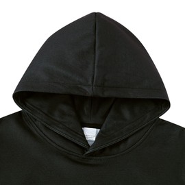 uideazone Kids Sweatshirts for Boys Girls 8-10 Years Red and Black Hoodies 3D Crack Print Hoodie with Pocket Spring Winter Fleece Hoody Pullover