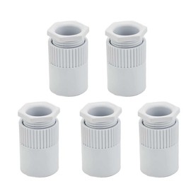 20mm Conduit Adaptor 5PCS PVC Female Adaptor for Conduit Box/Pipes Connect