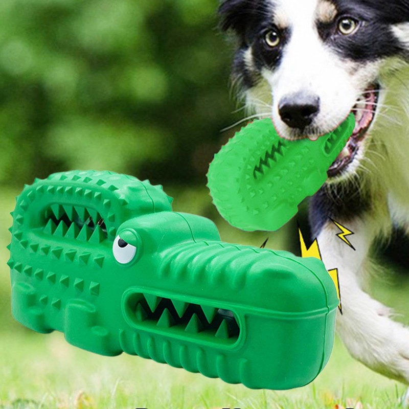 Dog Toy - Squeaky Indestructible Dog Chew Toys for Aggressive