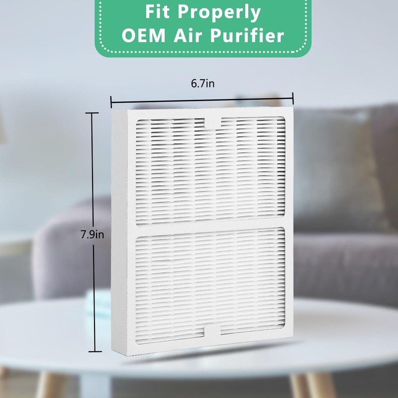 Gekufa Replacement Filter A Compatible with Idylis Air Purifiers IAP-10-100