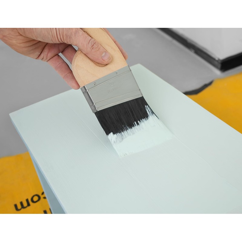 ROLLINGDOG Cutting In Brush- 3 Inch Angled Paint Brushes for