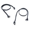 2pcs. 90 Degree Right Angle SATA III 6.0 Gbps Data