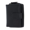 Chiemsee Leather Wallet Black, black, Minimalist