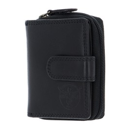 Chiemsee Leather Wallet Black, black, Minimalist