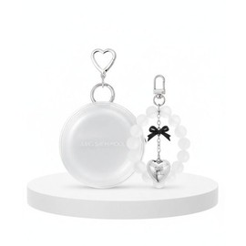 Jeongsaemmul JUNGSAEMMOOL [Lavender Edition] Essential Skin Nuder Cushion (refill included) (transparent round pouch + bead key ring provided) 1417273 Medium SET / JUNGSAEMMOOL [라벤더 에디션] 에센셜 스킨 누더 쿠션 (리필포함)(투명 원형 파우치 + 구슬키링 증정) 1417273 미디엄 SET