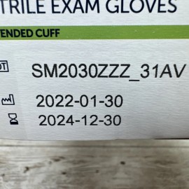 HALYARD PUREZERO LIMON-XTRA Nitrile Exam Gloves *2 Boxes* Size: SMALL *See Date*
