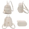 Barsine Girls Fashion Mini Backpack Purse Small Cute Plaid Leather