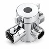 3-Way Water Diverter Valve for Bathroom Shower & Faucet –