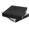 Lineco, 8x10 Black Museum Archival Storage Box, Drop Front Design.