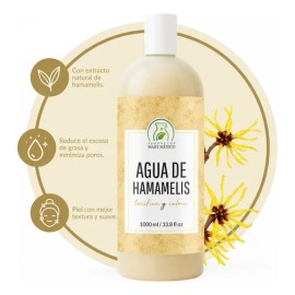 Agua De Hamamelis Suaviza, Hidrata Tónico Facial 1litro
