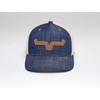 Kimes Ranch Gorra ajustable a presión Lp Trucker, Azul (Denim),