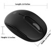 MiraCase Comfortable 2.4 GHz Long Range Silent Wireless Mouse |