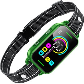 DINJOO Bark Collar, Dog Bark Collar for Large Medium Small Dogs Multi-Colored 183