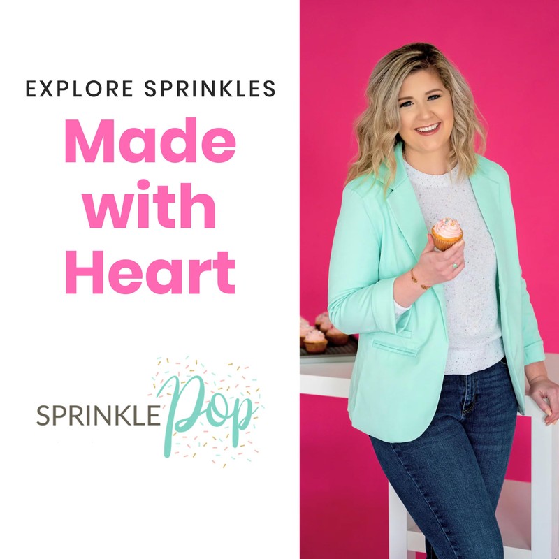 Sprinkle Pop Perfectly Purple Sprinkle Mix| Monochromatic Mix of Rich