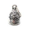 Live to Ride Canada Motorcycle Biker Bell Accessory or Key
