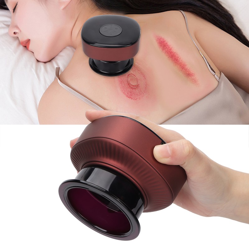 Electric Scraping Massager 4 Gears Adjustable Negative Pressure Scraping Cupping