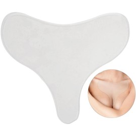 Parches de Arrugas de Silicona para Pecho, Almohadillas Antiarrugas Reutilizables para Mejorar el Escote, 2 piezas para Mujeres