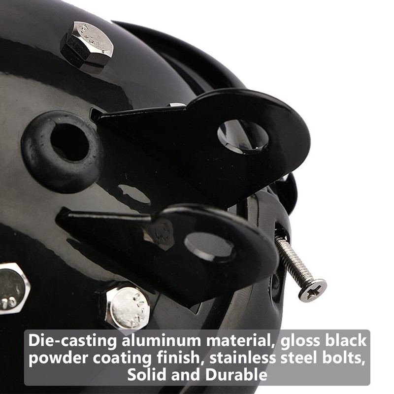 Autokun Motorcycle 5.75 Headlight Housing Universal 5-3/4 inch Round LED