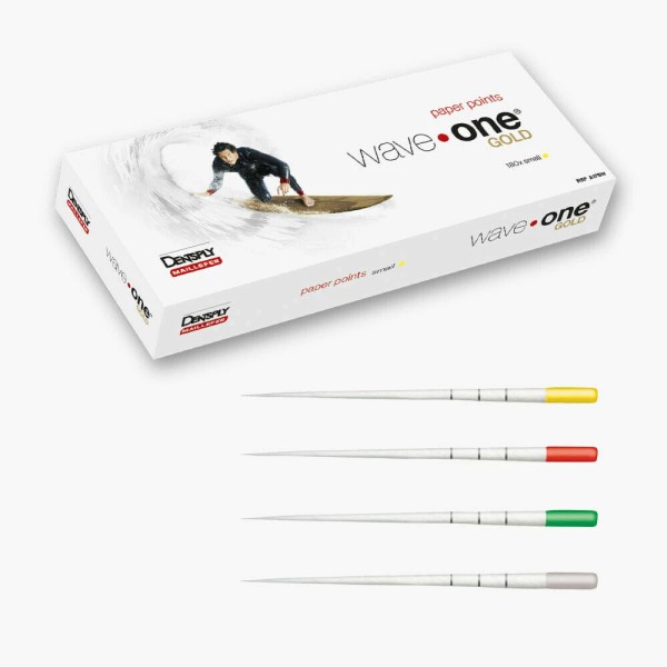 Dentsply 180 x WaveOne Gold Paper Points Good Quality -