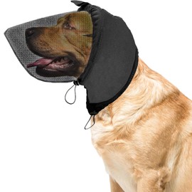 Máscara de cola de zorro para perros al aire libre, senderismo, camping, para perros (mediana)