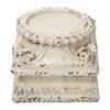 SOFE Column Pedestal Stand for Decoration Display, Distressed White Small