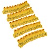 100Pcs TPU Pig Cow Ear Tag with Number 001‑100 Ear