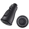 DEOKXZ Kitchen Sink Pull Down Faucet Spout Replacement Black, 3