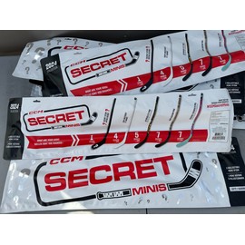 CCM Secret Minis Hockey Stick 2024 LEFT Handed New Unopened Mystery Mini Stick