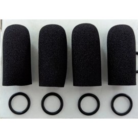 Lightspeed Aviation 4 Lightspeed Headset Microphone Windscreen Mic Muff Sierra Tango Delta Zulu 2 3