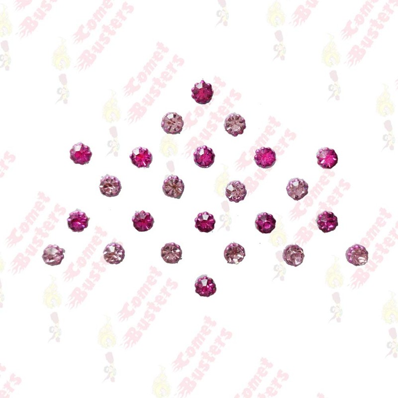 Comet Busters Crystal Collection Diamond Pink Bindi