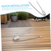 Gatuida Patio Umbrella Pin Chain Stabilizer Metal Fixed Accessory for