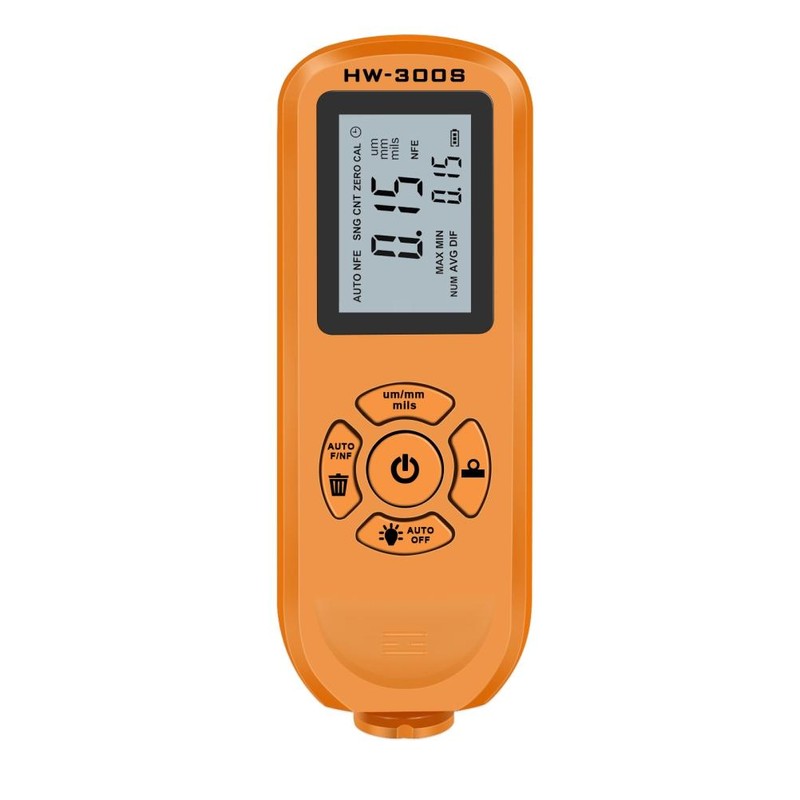 HW 300S Car Paint Film Thickness Gauge with Backlight Large