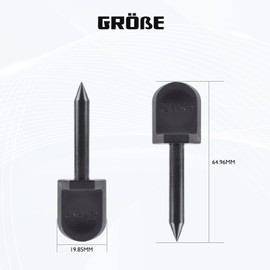 Elong Archery Target Pins Fix Paper Face Foam Straw Targets - 2.5 inch (24pcs/pack)