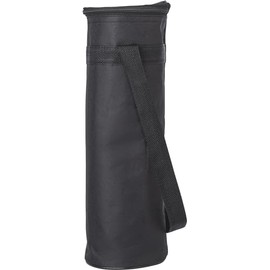 noTrash2003 Cool Bag for Water Bottle for Hanging up to 1.5 L Bottle, Zip, Adjustable Shoulder Strap, Small Cool Bag for Drinks, Cool Box for Outdoor, Travel (Black)