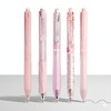 Hyleon 5 Pcs Black Pens, 0.5mm Gel Pens with Aesthetic