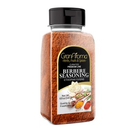 GranAroma Berbere Seasoning, 8.8 oz, Ethiopian Cuisine, Fresh & Aromatic, Seasoning Blend