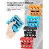 4 Pieces Finger Strengthener Hand Exerciser Spring Exerciser Finger Practice