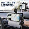 Adjustable Center Screen Slide Rail Phone Holder for Tesla &