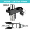 Liznkjious Chain Link Gate Latch, Strong Arm Double Gate Latch