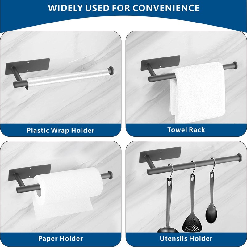 Paper Towel Holder - Eolax Under Cabinet Paper Towel Bar