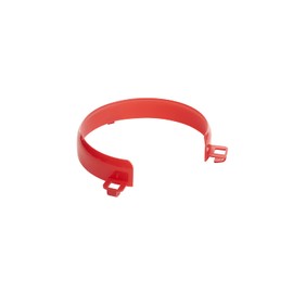 Identités, Curved Clip On Plate Rim Fits Plates One Handed Lunch People with Tremors Meal Duration Dishwasher Safe Red