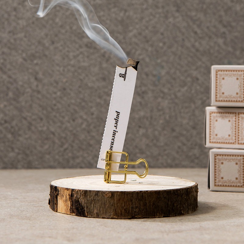 Optaum Paper Incense (48 servings), Lime &amp; Lemongrass / 옵타움