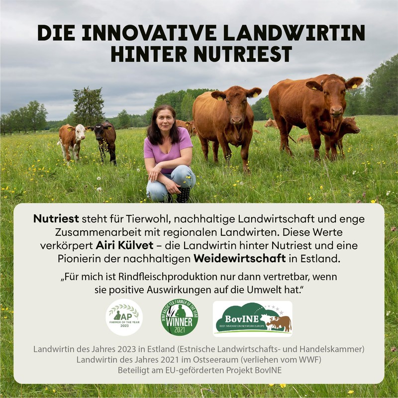 Nutriest Organic Beef Testicle Extract - EU Pasture Holding and